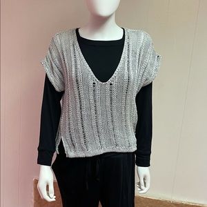 casual crop pull over